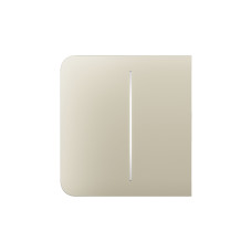 Бічна кнопка для двоклавішного вимикача Ajax SideButton (2-gang) Ivory (46024.143.IV)