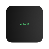 Мережевий відеореєстратор Ajax NVR DC (16-ch) Black (127057.122.BL)