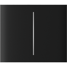 Центральна кнопка для двоклавішного вимикача Ajax CenterButton (2-gang) vertical Black (83443.140.BL)