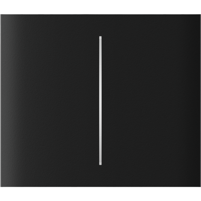 Центральна кнопка для двоклавішного вимикача Ajax CenterButton (2-gang) vertical Black (83443.140.BL)