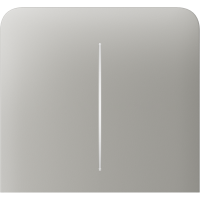 Бічна кнопка для двоклавішного вимикача Ajax SideButton (2-gang) vertical Oyster (83441.143.OY)