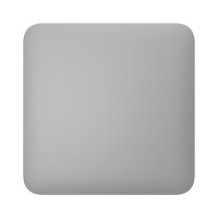 Заглушка монтажної коробки Ajax CoverPlate SoloCover (CP) Fog (126125.321.FG)