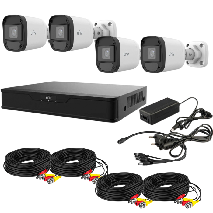 Комплект відеоспостереження Uniview AHD 4BULLET