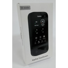 (Уцінка) Бездротова клавіатура з сенсорним екраном Ajax KeyPad TouchScreen Black