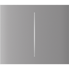 Центральна кнопка для двоклавішного вимикача Ajax CenterButton (2-gang) vertical Fog (83444.140.FG)