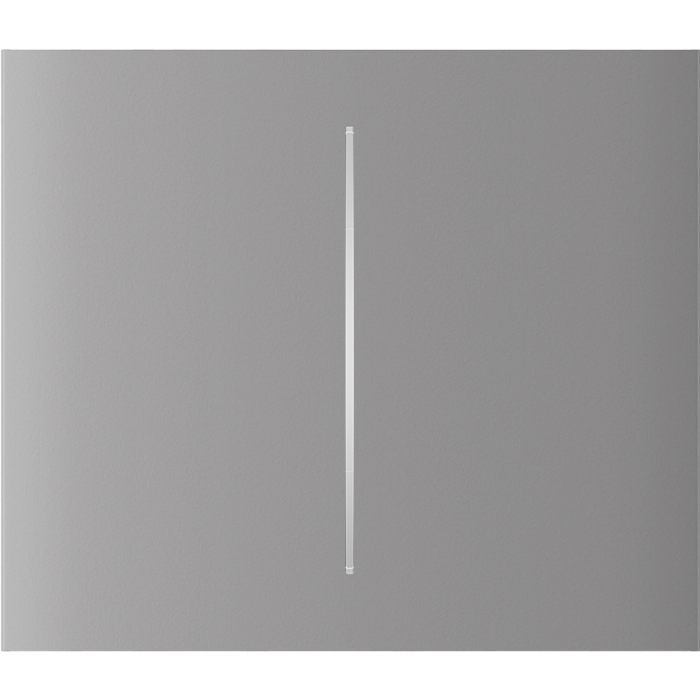 Центральна кнопка для двоклавішного вимикача Ajax CenterButton (2-gang) vertical Fog (83444.140.FG)