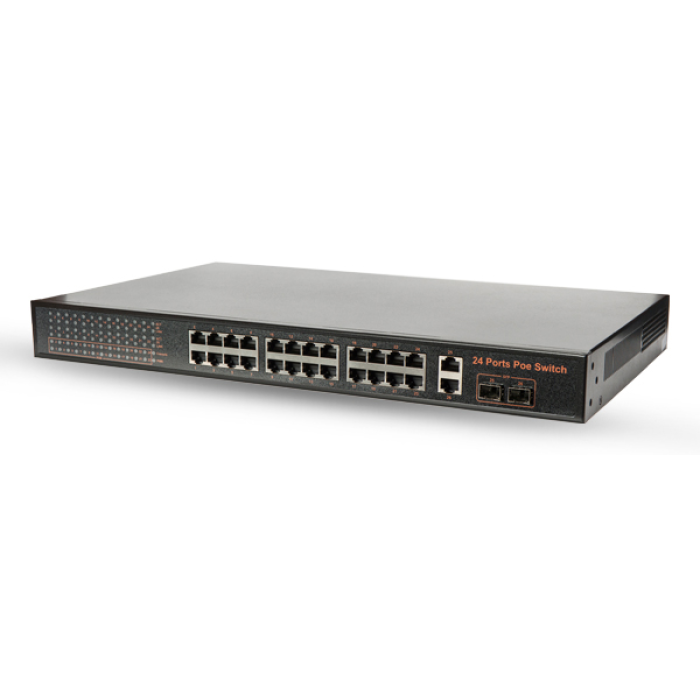 Комутатор Tecsar TS-2422sfp Black