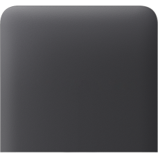 Бічна кнопка для одноклавішного вимикача Ajax SideButton (1-gang) vertical Graphite (83453.143.GP)