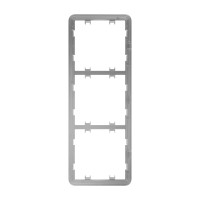 Рамка для 3-х вимикачів/розеток Ajax Frame (3 seats) vertical (83431.141.NC)