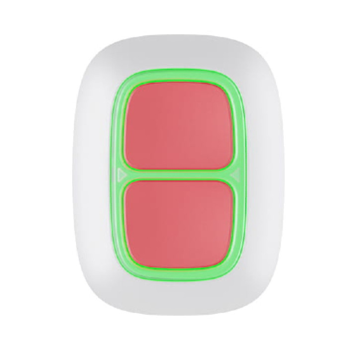 Тривожна кнопка Ajax DoubleButton white EU