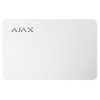 Безконтактна картка керування Ajax Pass white (3pcs)