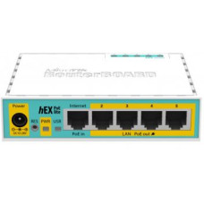 Маршрутизатор MikroTik hEX PoE lite (RB750UPr2) 5-портовий