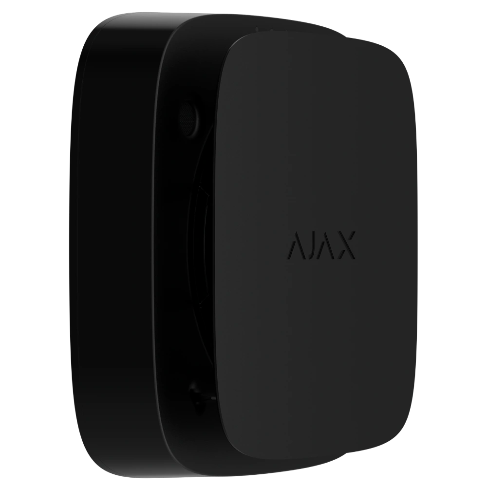 Сповіщувач Ajax EN54 FireProtect (Heat/Sounder) black пожежний тепловий зі звуковим оповіщенням