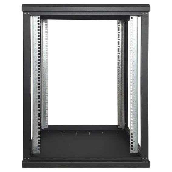 Шафа EServer 15U 600х500х773 скло, чорна