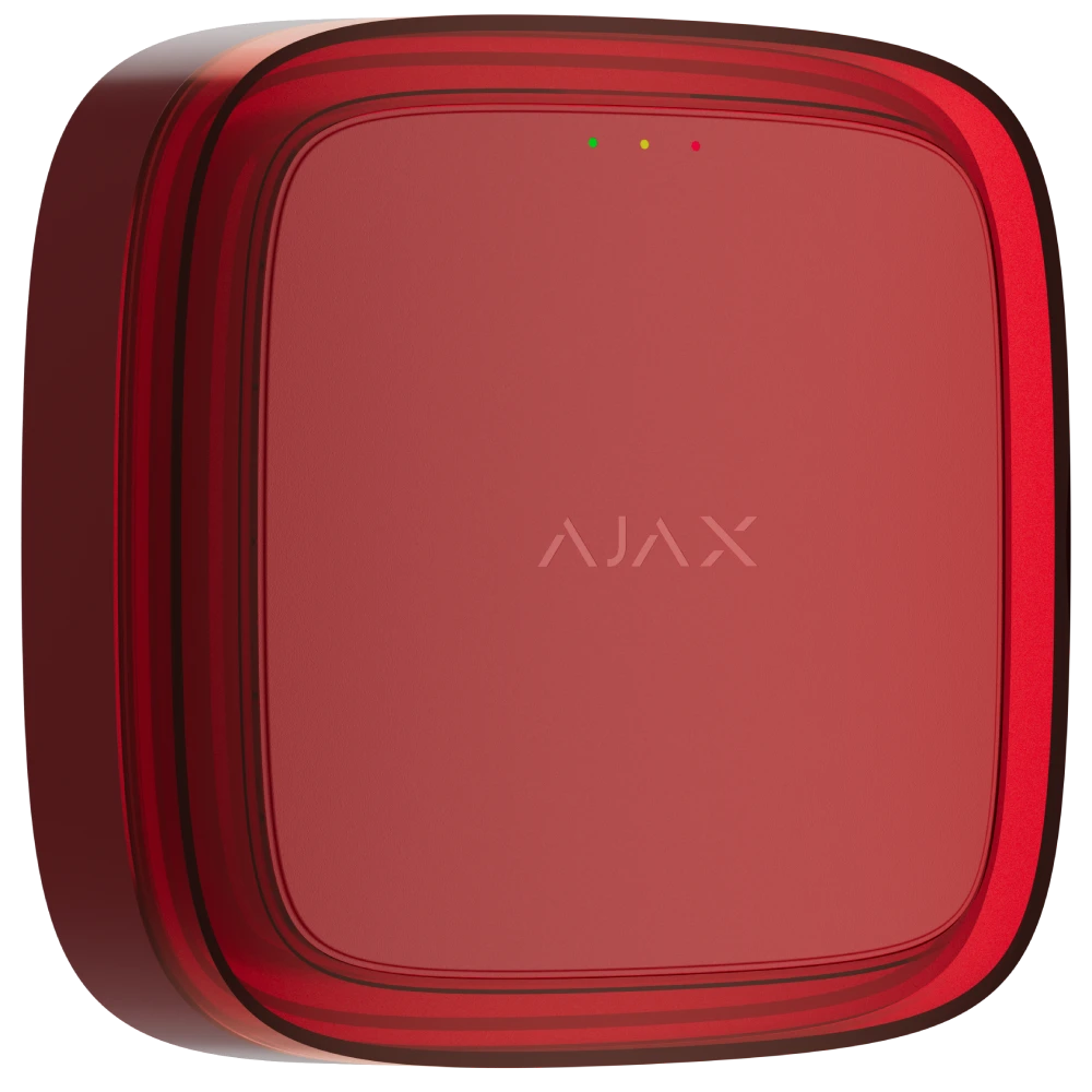 Cповіщувач Ajax EN54 FireProtect (VAD) red пожежний світловий