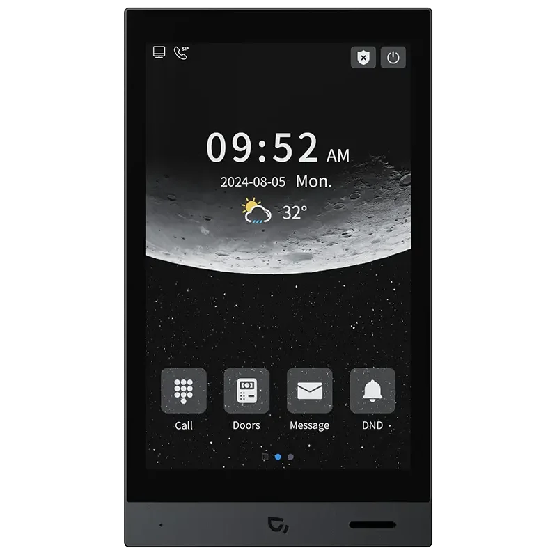 Відеодомофон Dnake H616 BLACK 8' Android 10