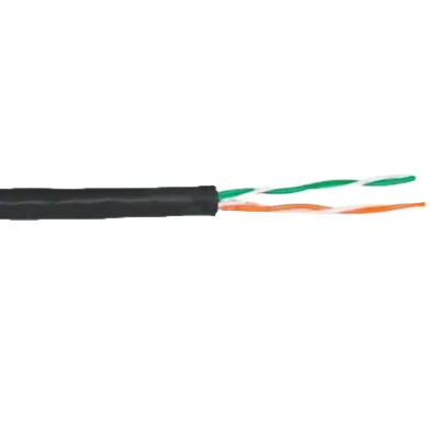 Кабель UTP OK-Net 2*2*0,50КПП-ВП (100) cat 5, бухта 305 м вуличний 2хпарний (4х жил. * 0,50)