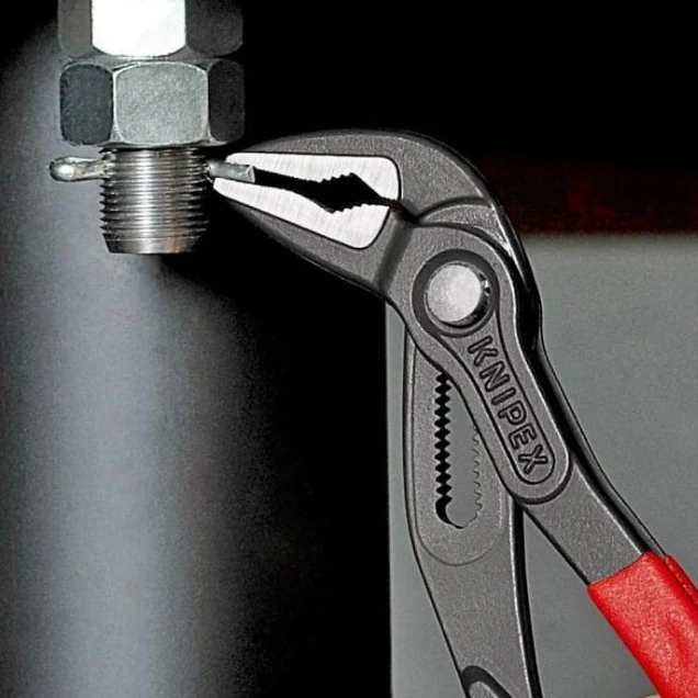 Cантехнічні кліщі KNIPEX 87 21 250 QuickSet (з автоспуском)