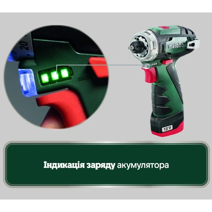 Акумуляторний шуруповерт Metabo PowerMaxx BS Basic Mobile Workshop (600080710)