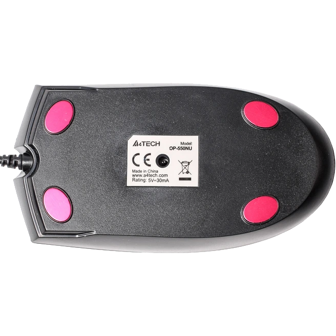 Миша A4Tech OP-550NU USB Black