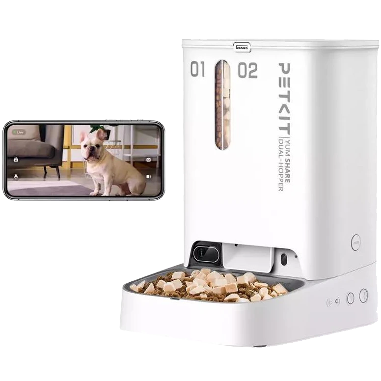 Смарт годівниця PETKIT YUMSHARE DUAL-HOPPER with Cam P591