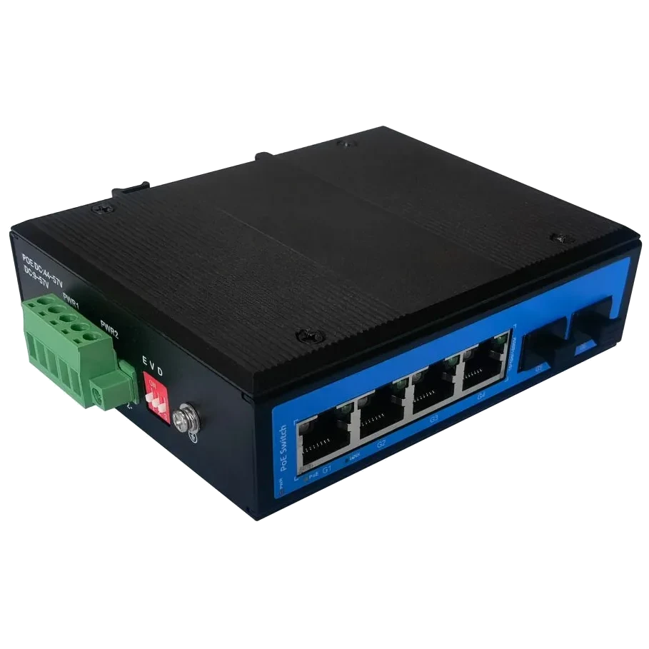 Комутатор 6 портів некерований Ewind EW-PIS1806-4GE