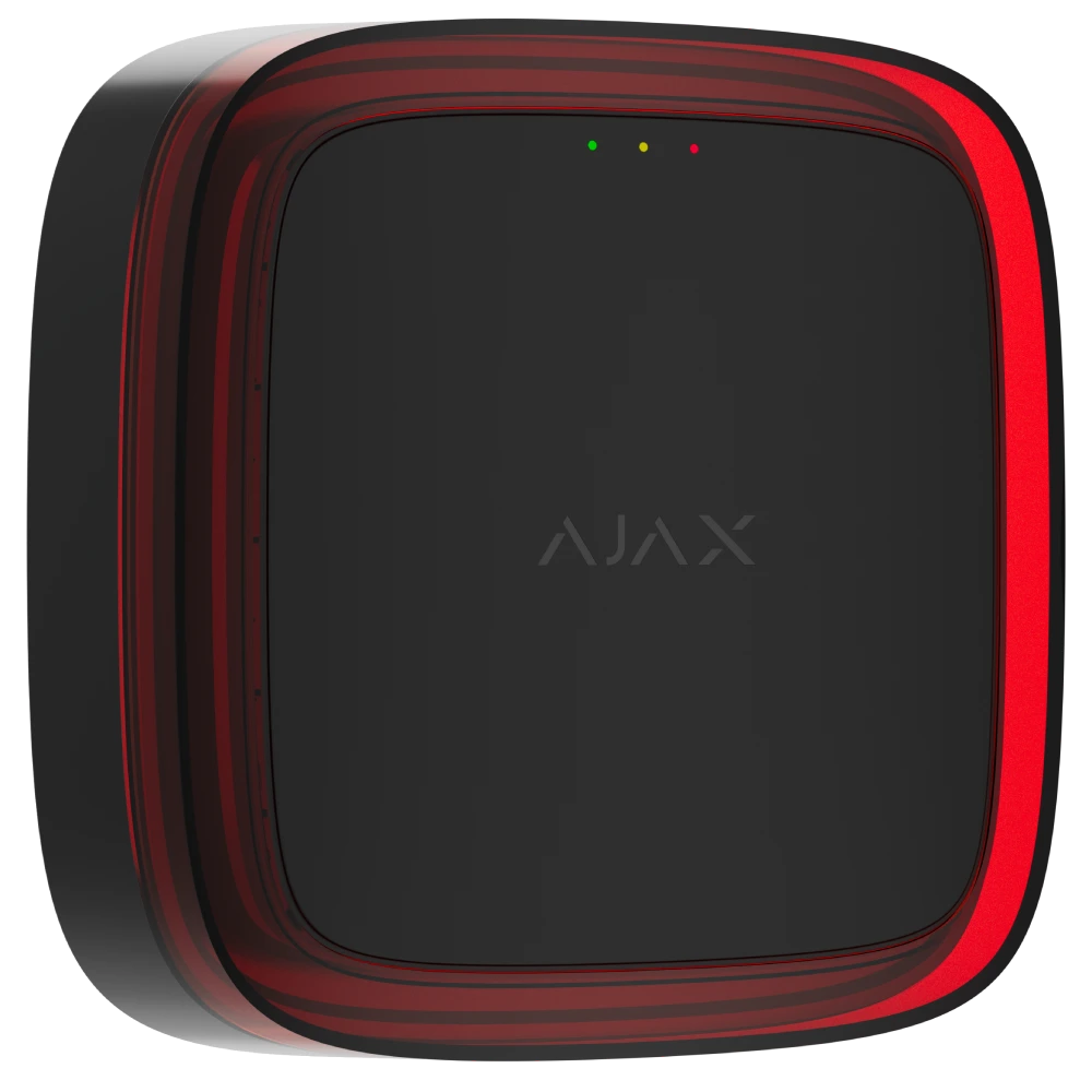 Cповіщувач Ajax EN54 FireProtect (VAD) black пожежний світловий