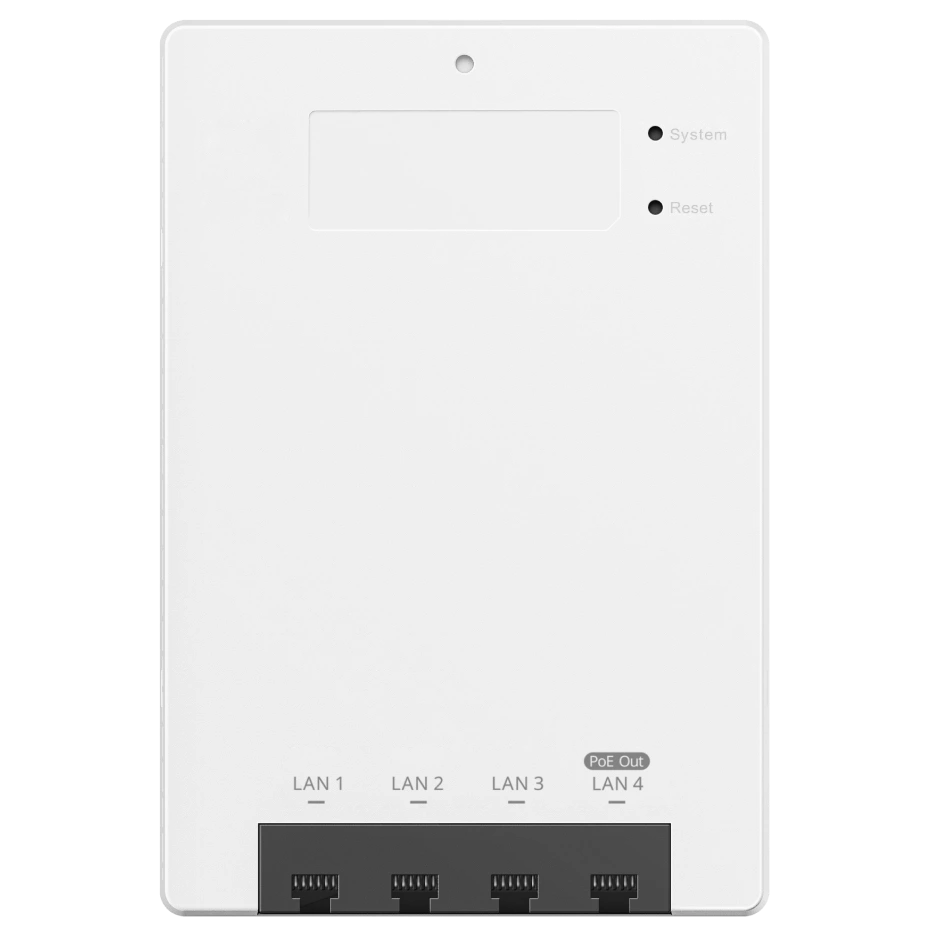Точка доступу Ruijie Reyee RG-RAP62-Wall Wi-Fi 6 AX3000 дводіапазонна