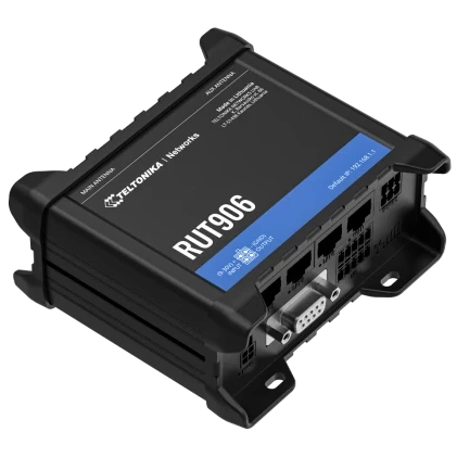 Промисловий стільниковий маршрутизатор Teltonika RUT906 з 4G LTE, Wi-Fi, RS-232, RS-485