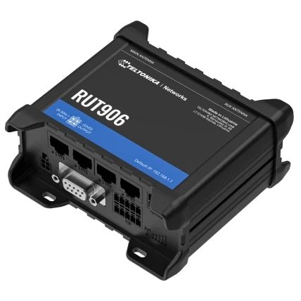 Промисловий стільниковий маршрутизатор Teltonika RUT906 з 4G LTE, Wi-Fi, RS-232, RS-485