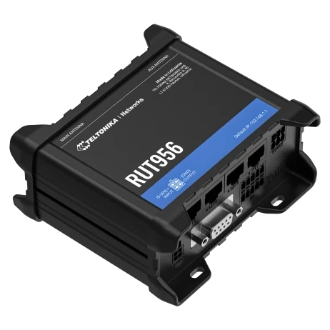 Промисловий стільниковий маршрутизатор Teltonika RUT956 з 4G LTE, Wi-Fi, RS-232, RS-485