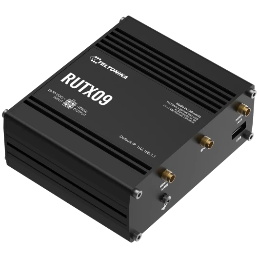 Промисловий стільниковий маршрутизатор Teltonika RUTX09 IoT з 4G LTE, Wi-Fi