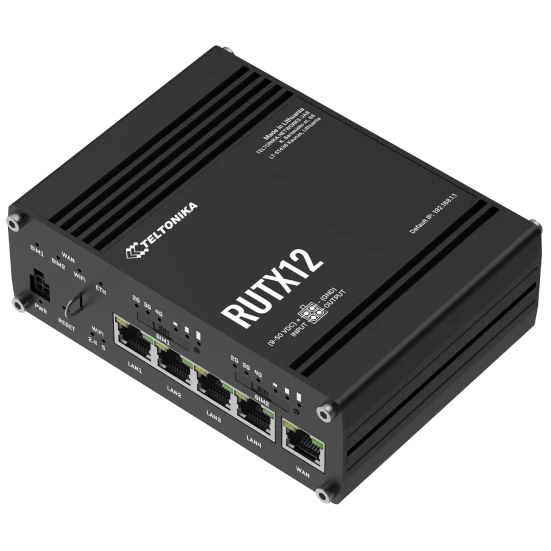 Промисловий стільниковий маршрутизатор Teltonika RUTX12