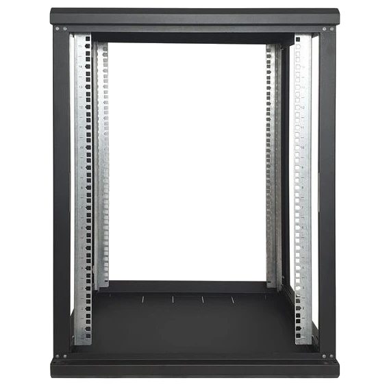 Шафа EServer 12U 600х350х637 скло, чорна