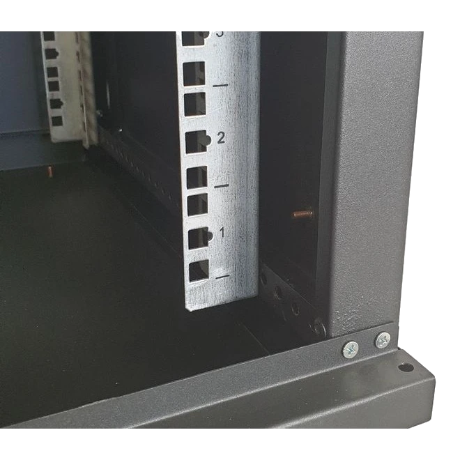 Шафа EServer 12U 600х350х637 скло, чорна