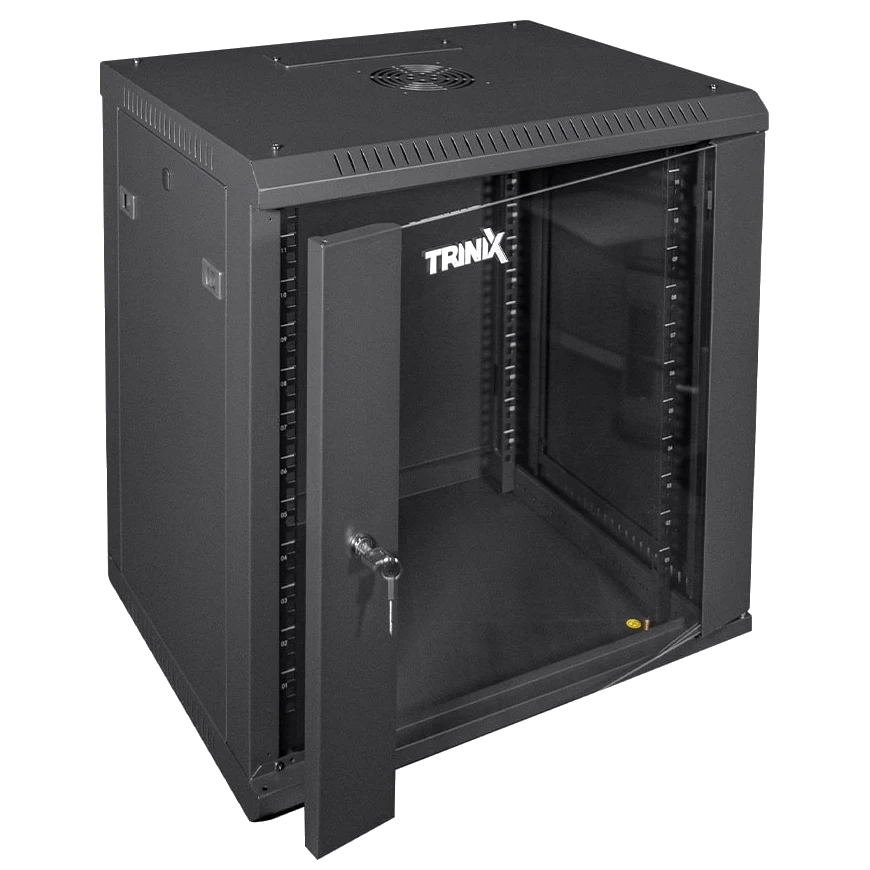 Комутаційна шафа Trinix TRX-12U/600x450x637 Black