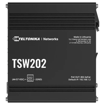 Комутатор 8 портів керований Teltonika TSW202 PoE+