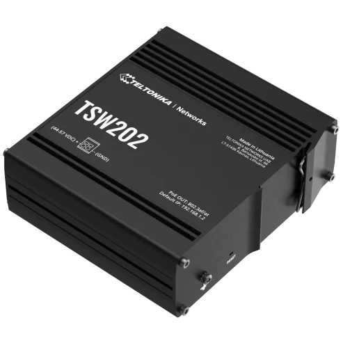 Комутатор 8 портів керований Teltonika TSW202 PoE+