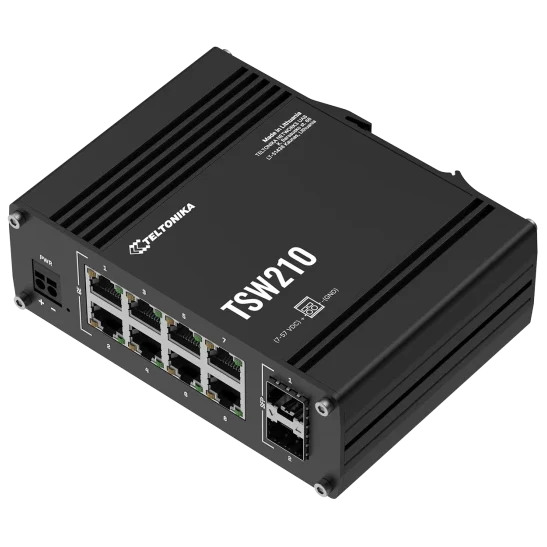 Комутатор 8 портів некерований Teltonika TSW210