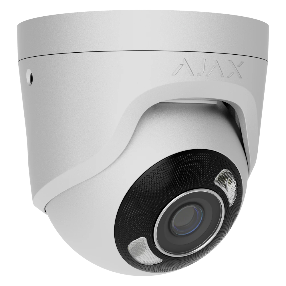 IP відеокамера Ajax TurretCam HL (8 Mp/2.8 mm) white