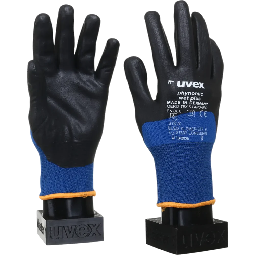 Рукавички захисні Uvex Phynomic wet plus р.9 (6006109)