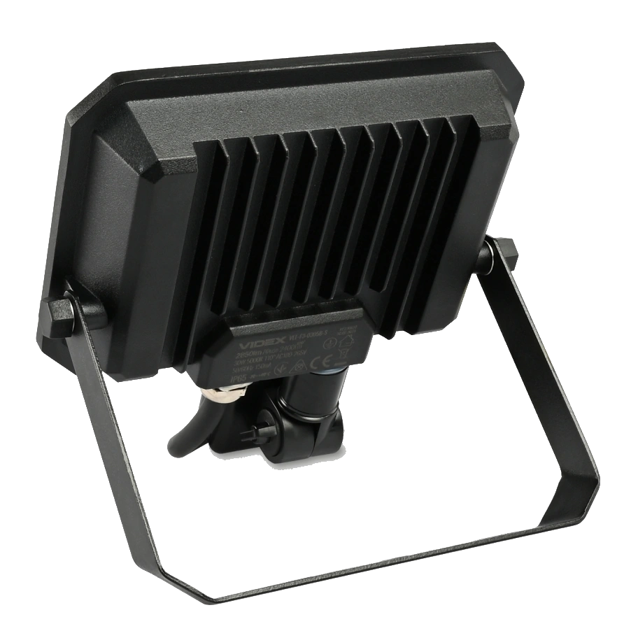 LED прожектор з датчиком руху VIDEX F3 30W 5000K 220V