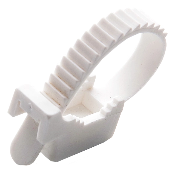 Кріплення ремінцеве біле 10х120 мм (пач. 50 шт.) APRO KR-33W
