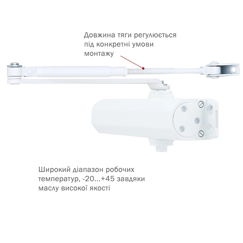 Дотягувач RYOBI *1500 D-1554 GLOSSY_WHITE