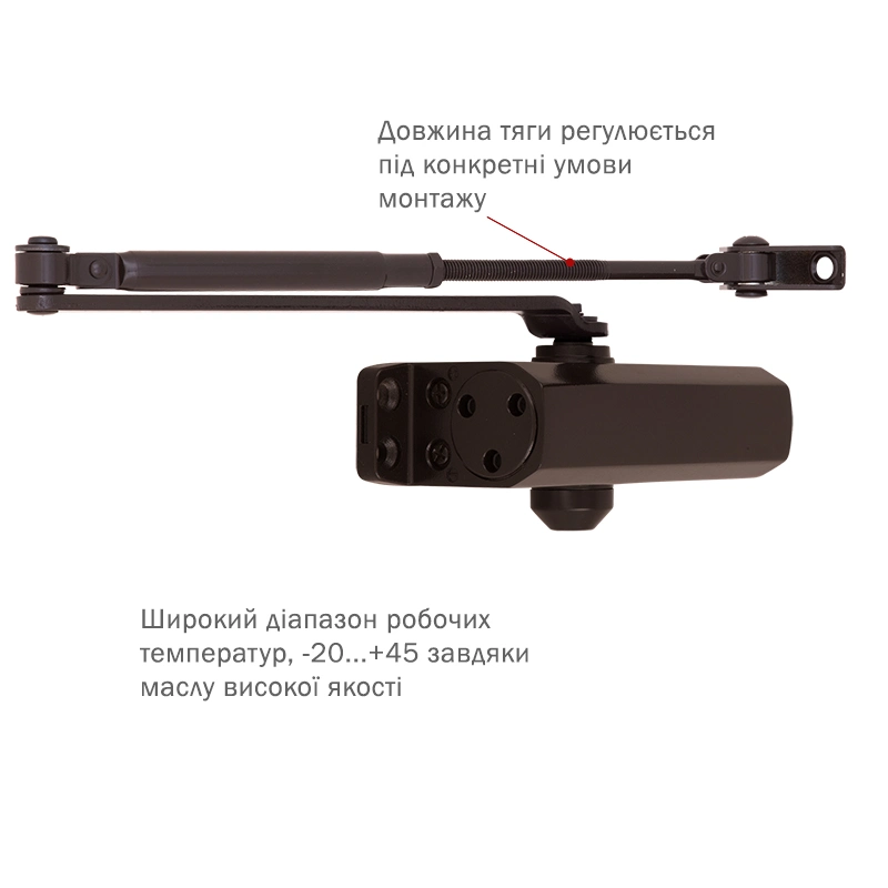 Дотягувач RYOBI *9900 9903 DARK_BRONZE