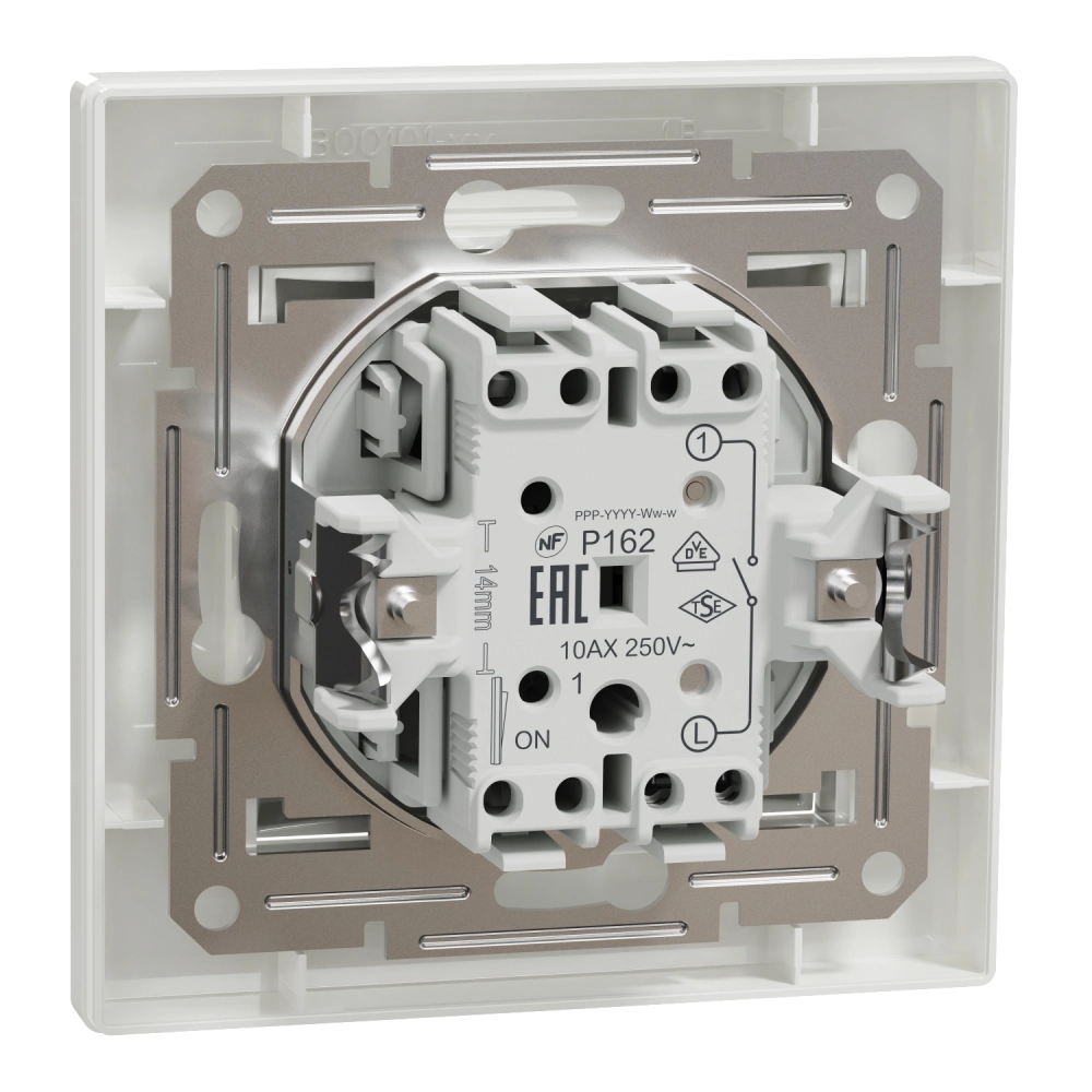 Вимикач 1-кл. білий Schneider Electric ASFORA EPH0100121