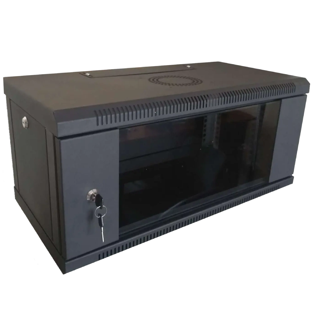 Шафа коммутаційна настінна 4U 600x450