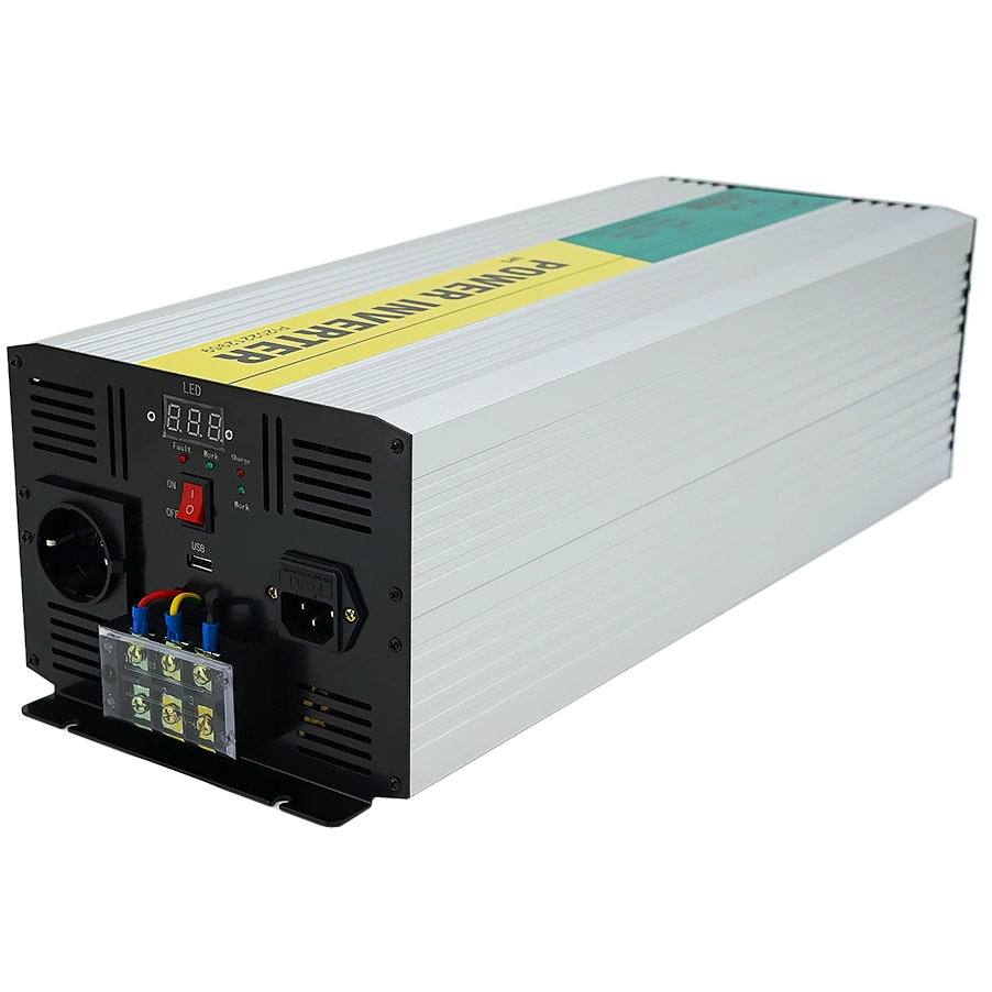 Інвертор напруги 12V/220V, 4000W з правильною синусоїдою