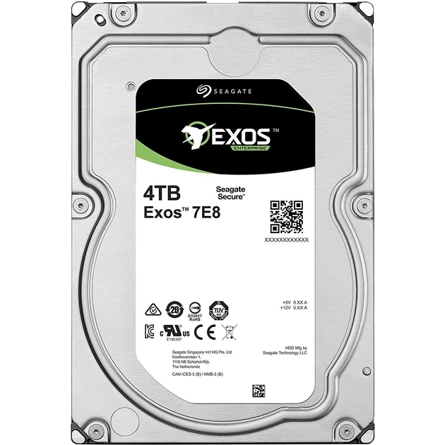 Жорсткий диск SATA 4TB 7200RPM 6GB/S 256MB