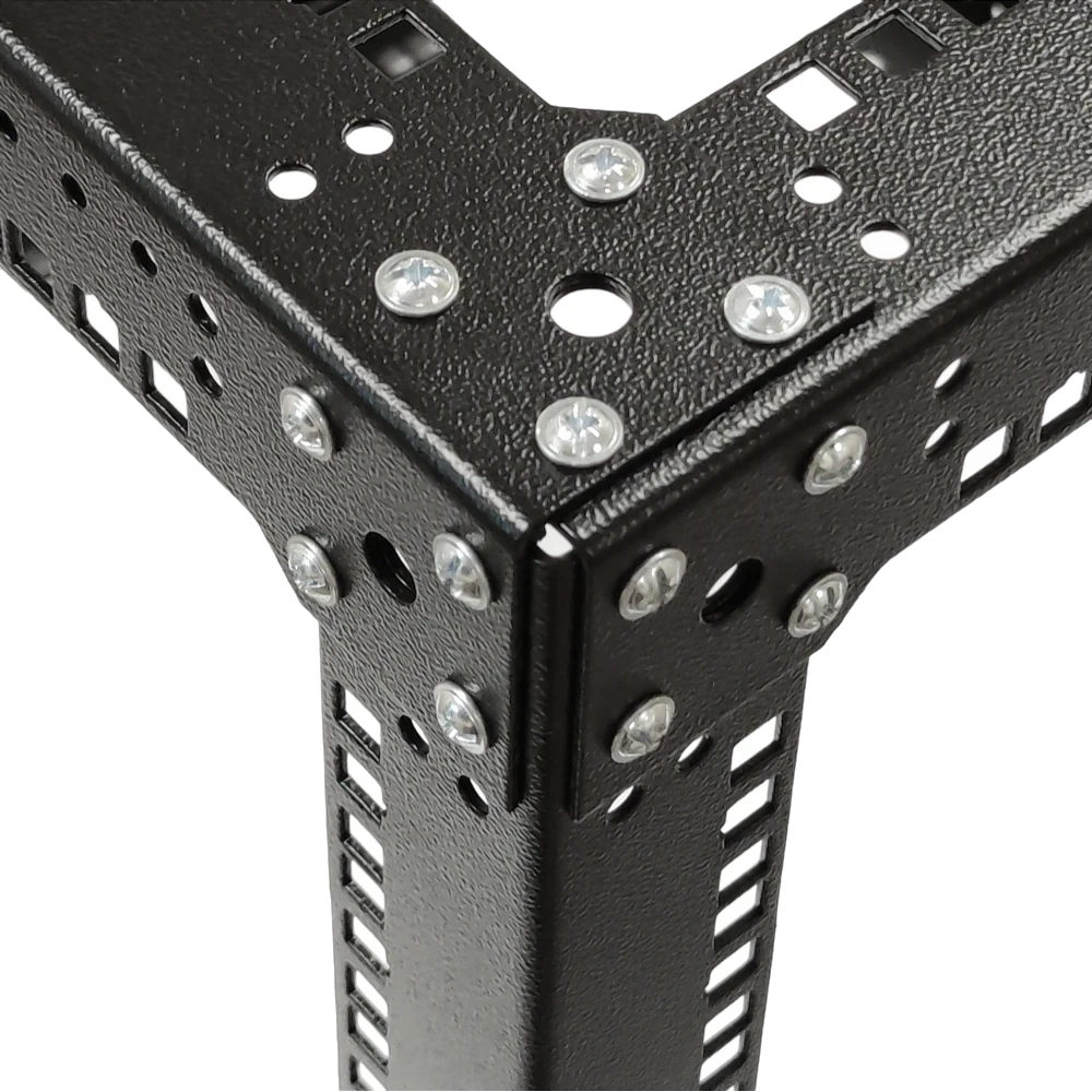 Стійка-кронштейн Cube 19" 9U CMS (UA-OFLC955W2.0-BK)